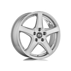 MSW 78 17x6.5" 5x108 ET50, Gris Argenté / Poli