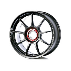 OZ Challenge HLT CL 18x12" Centrelock ET48, Noir Mat / Satiné