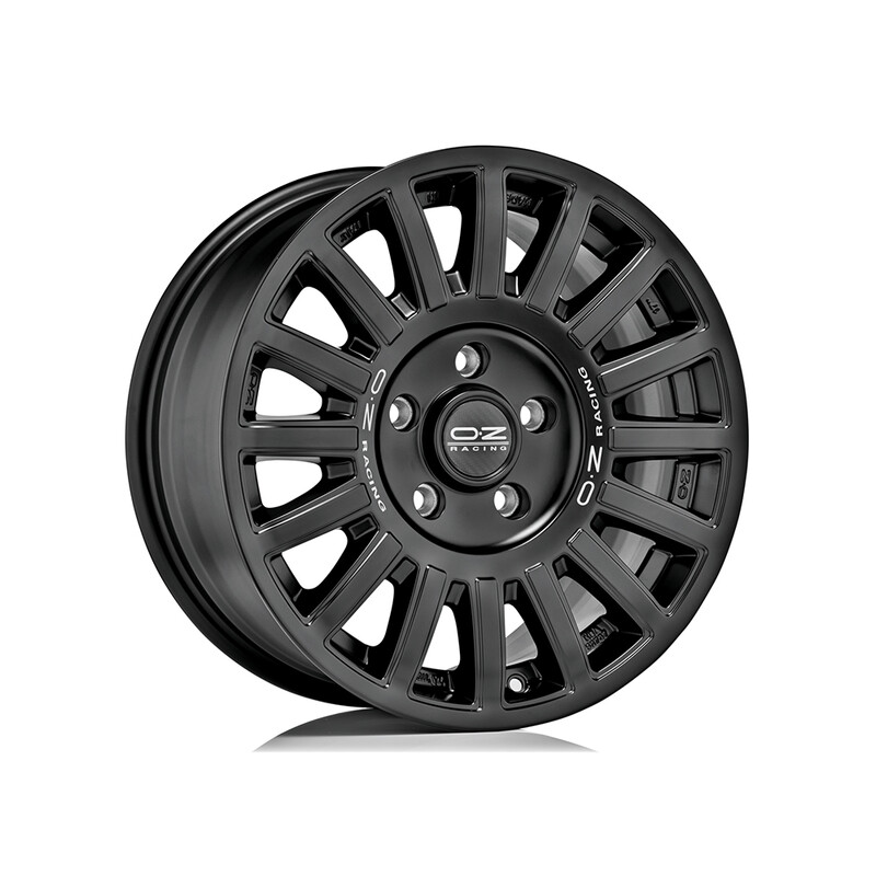 OZ Rally Raid 17x8" 6x139.7 ET25, Noir Mat / Satiné