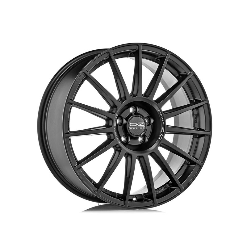OZ Superturismo Dakar 22x9.5" 5x112 ET31, Noir Mat / Satiné