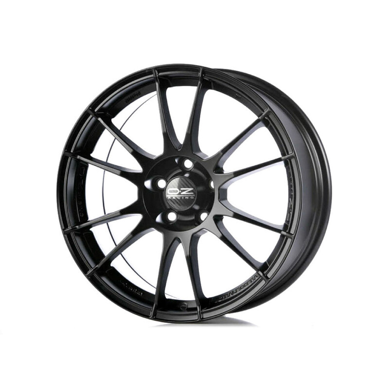 OZ Ultraleggera 18x9" 5x114.3 ET30, Noir Mat / Satiné