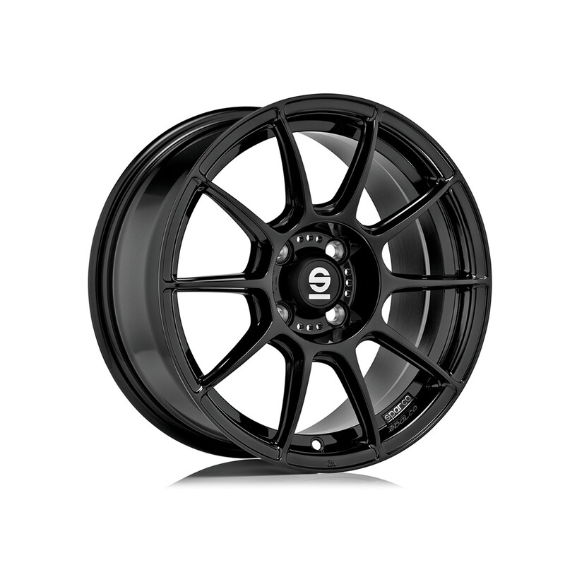 Sparco FF-1 15x8" 5x120 ET20, Noir / Brillant
