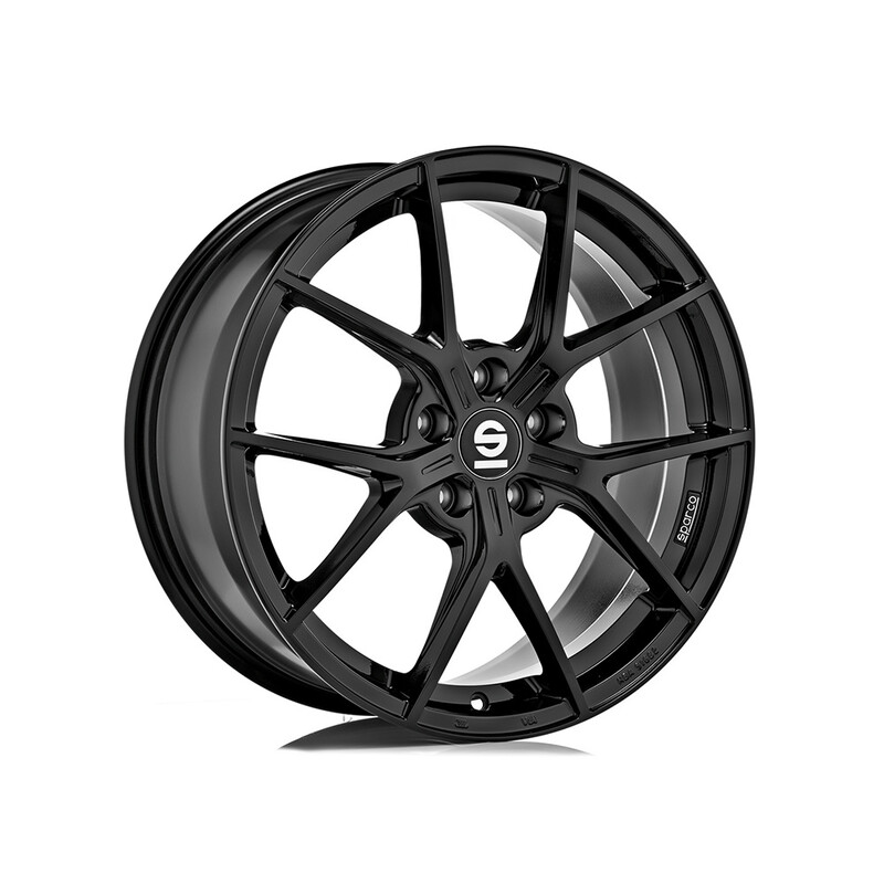 Sparco Podio 19x8.5" 5x108 ET45, Noir / Brillant