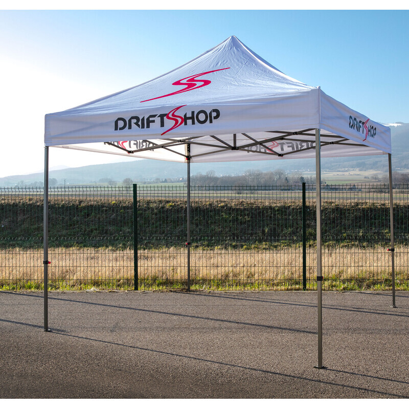Tente Paddock / Tonnelle DriftShop Blanche 3x3 m