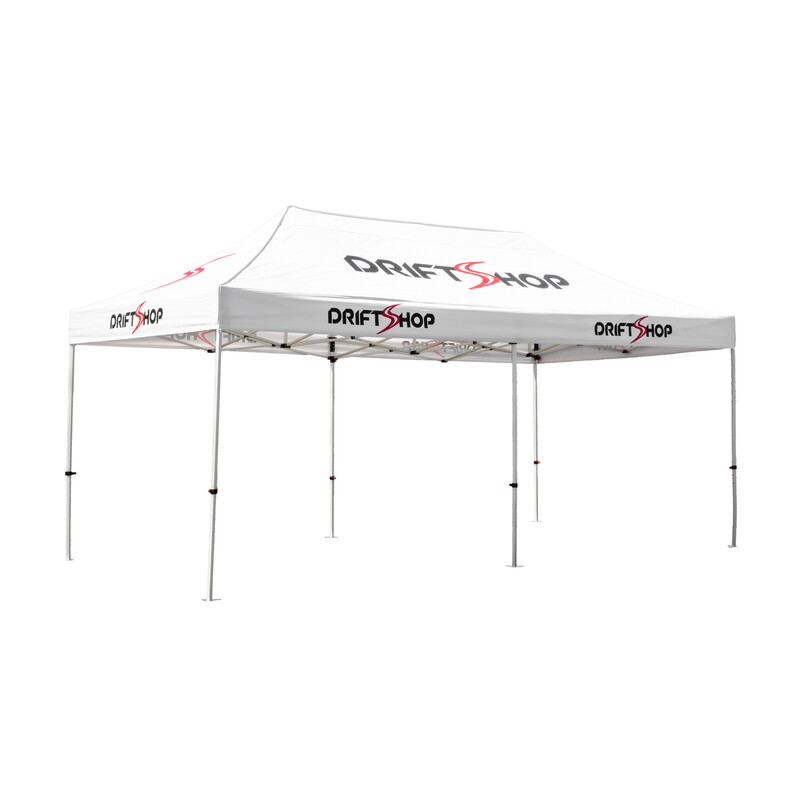 Tente Paddock Alu / Tonnelle DriftShop Blanche 3x6 m