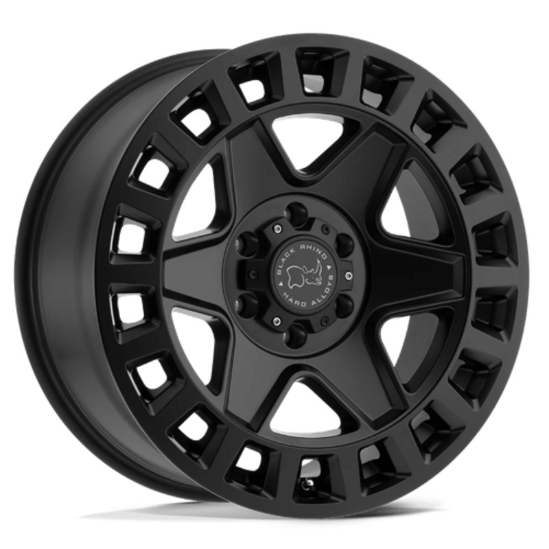 Black Rhino York 17x8" 5x127 ET30, Noir Mat
