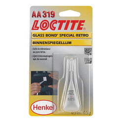Colle Acrylique pour Rétroviseur Intérieur Loctite AA 319 (0,5 ml)
