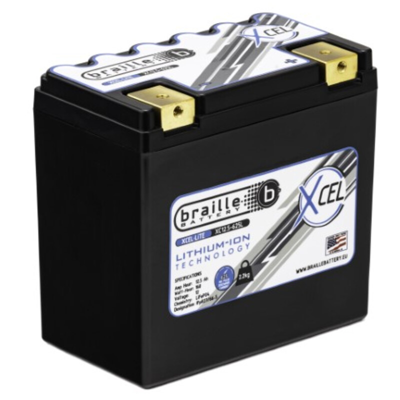 Batterie Lithium Ion Braille XCEL 12.5Ah (12V)