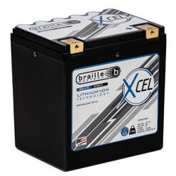 Batterie Lithium Ion Braille XCEL 18Ah (12V)
