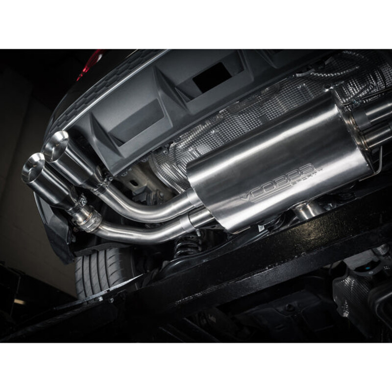 Ligne d'Echappement Complète "Turboback" Cobra pour Audi S3 8Y Sportback (2020+) - Avec Valve