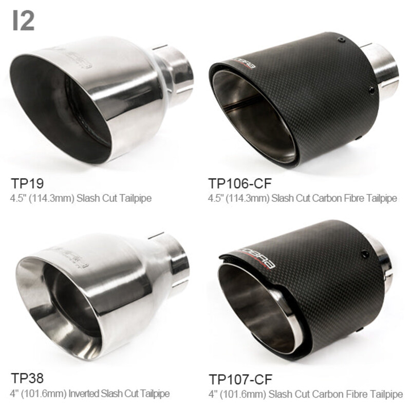 Ligne d'Echappement Complète "Turboback" Cobra pour BMW M135i F40 (2019+) - Avec Valve