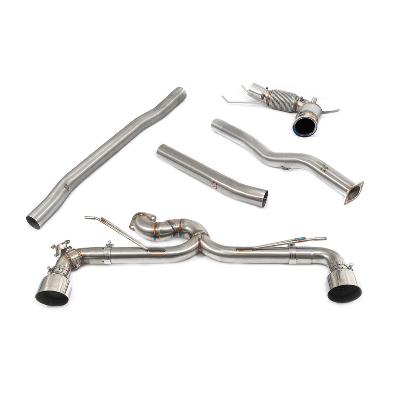 Ligne d'Echappement Complète Turboback "Venom Box Delete" Cobra pour BMW M135i F40 (2019+) - Avec Valve
