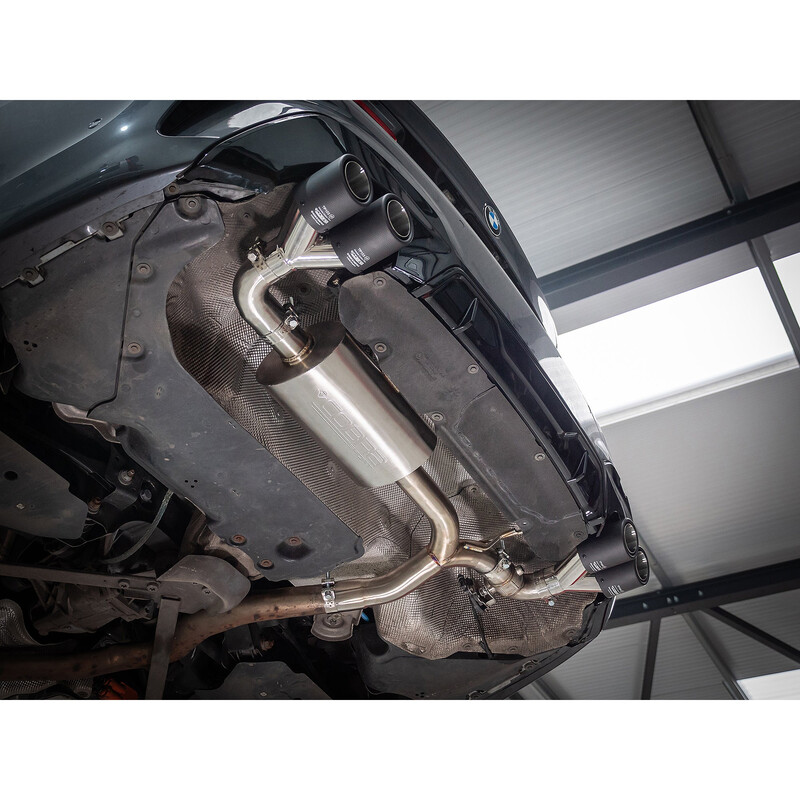Silencieux Quadri Sortie Cobra pour BMW 330e M-Sport G20/G21 (2019+) - Avec Valve