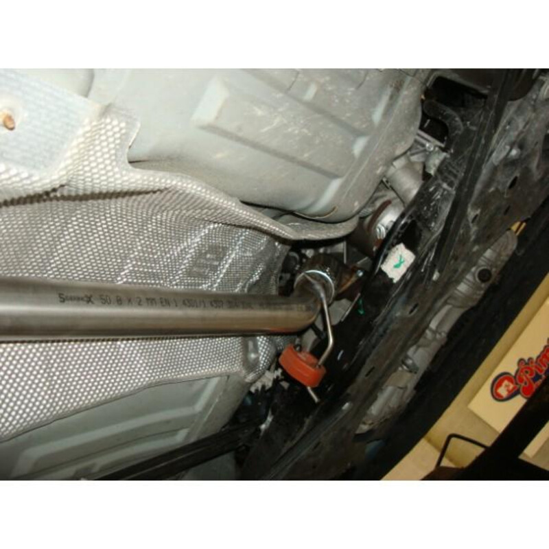 Ligne d'Echappement "Catback" Cobra pour Ford Fiesta 1.2, 1.4 & 1.6L MK7 (Zetec)