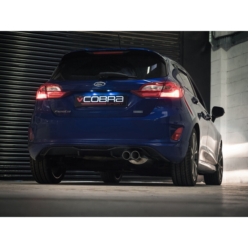 Ligne d'Echappement "Catback" ST Style Cobra pour Ford Fiesta 1.0L Ecoboost ST-Line MK8 (17-18)