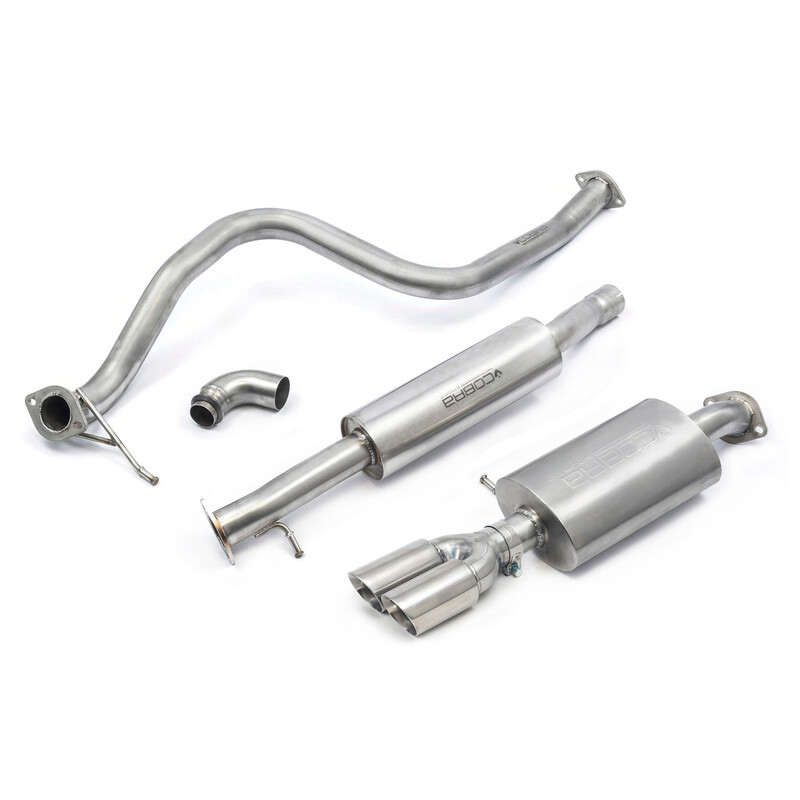 Ligne d'Echappement "Catback" ST Style Cobra pour Ford Fiesta 1.0L Ecoboost ST-Line MK8 (17-18)