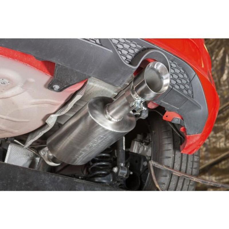Ligne d'Echappement Complète Cobra pour Ford Fiesta 1.0L Ecoboost Hybrid mHEV ST-Line MK8 (21-23)