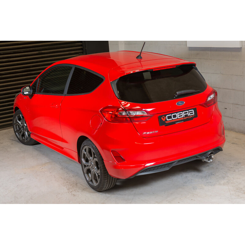 Ligne d'Echappement Complète "Venom Box Delete" Cobra pour Ford Fiesta 1.0L Ecoboost Hybrid mHEV ST-Line MK8 (21-23)