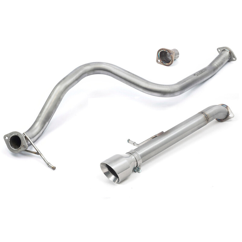 Ligne d'Echappement Complète "Venom Box Delete" Cobra pour Ford Fiesta 1.0L Ecoboost Hybrid mHEV ST-Line MK8 (21-23)