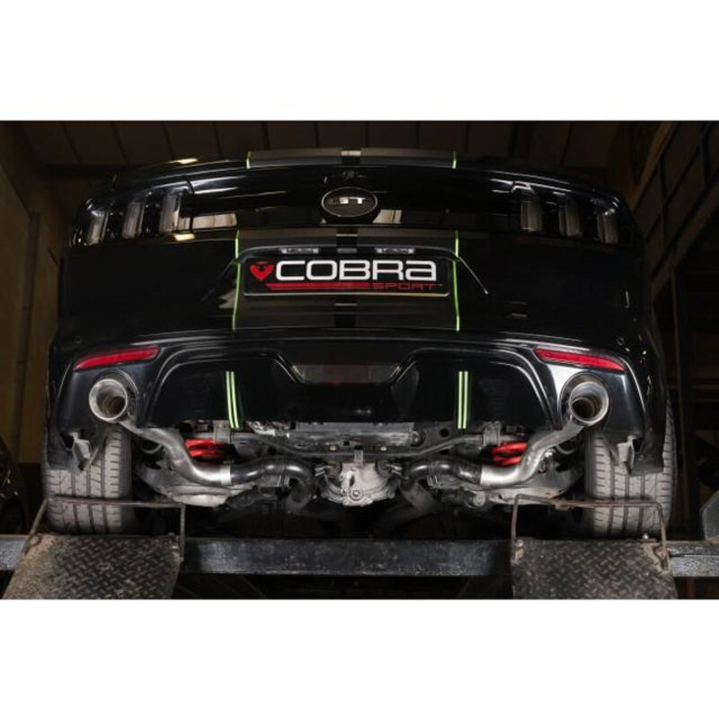 Silencieux "Venom Box Delete" Cobra pour Ford Mustang 2.3L Ecoboost (15-23)