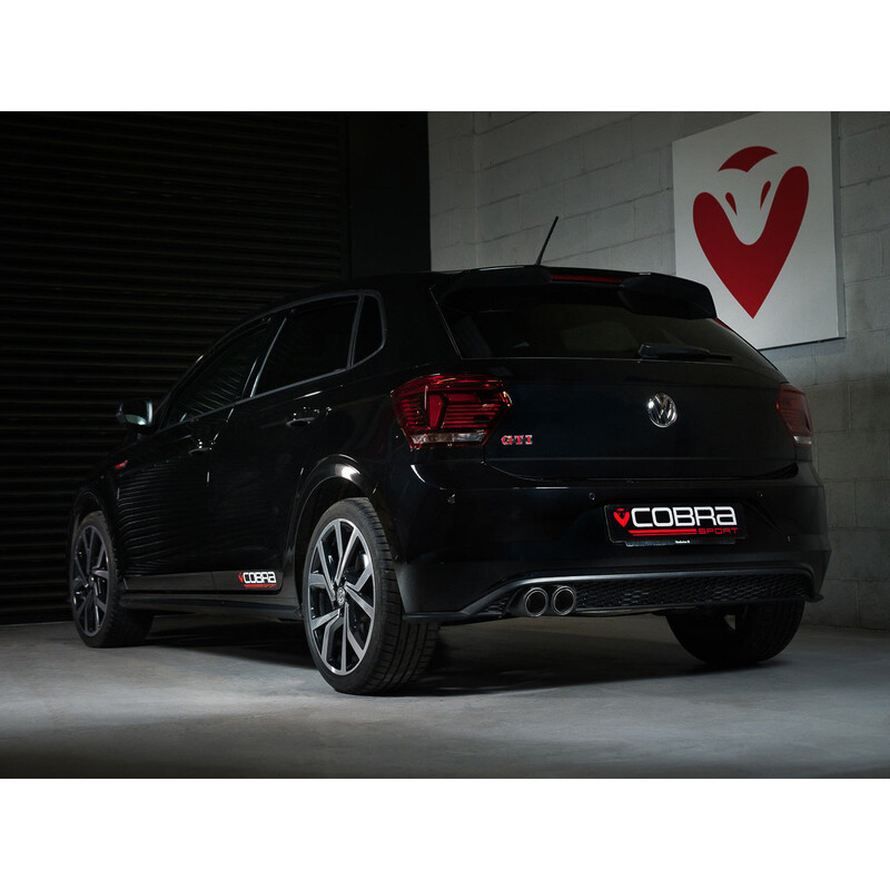 Ligne d'Echappement Complète "Venom Box Delete" Cobra pour VW Polo AW GTI 2.0L TSI (2019+)