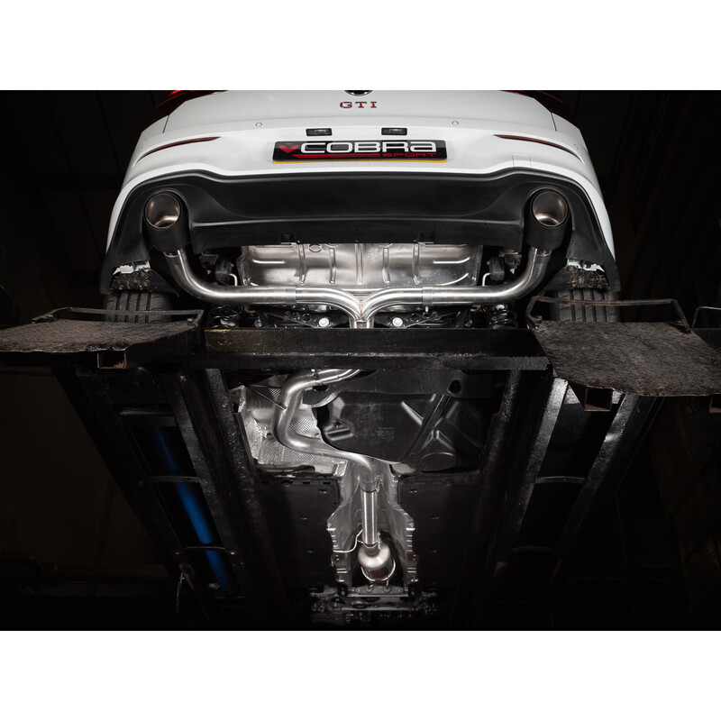 Ligne d'Echappement Complète Cobra pour VW Golf 8 GTI 2.0L TSI (2020+) - Race