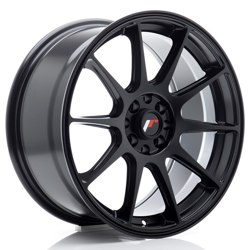 Japan Racing JR-11 17x8" 4x100/108 ET25, Noir Mat