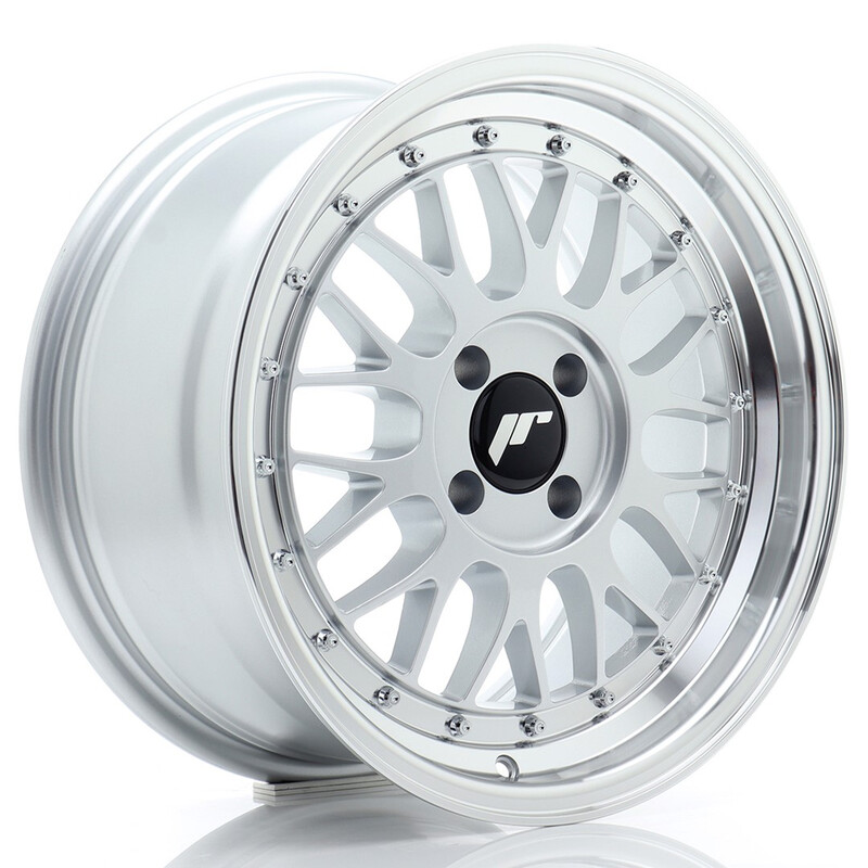 Japan Racing JR-23 16x8" 4x100 ET35, Gris Argenté