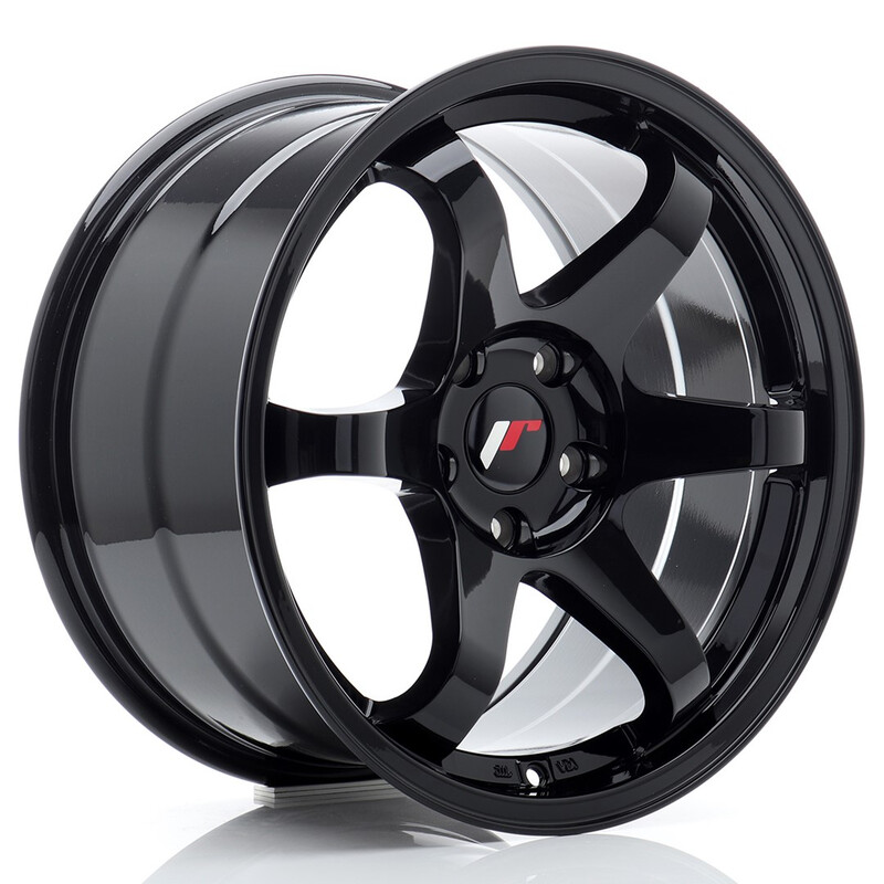 Japan Racing JR-3 Extreme Concave 17x9" 5x120 ET35, Noir Brillant