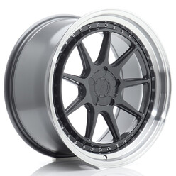 Japan Racing JR-47 19x9.5" (5 trous - sur mesure) ET15-35, Hyper Gray