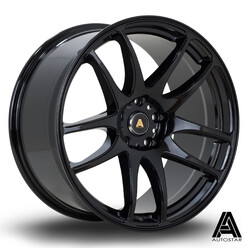 Autostar A510 19x9.5" 5x114.3 ET22, Noir Brillant