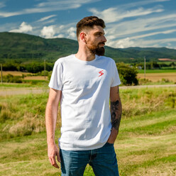T-Shirt DriftShop Porsche - Blanc
