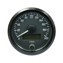 Compteur de Vitesse VDO SingleViu (200 km/h) Ø80 mm