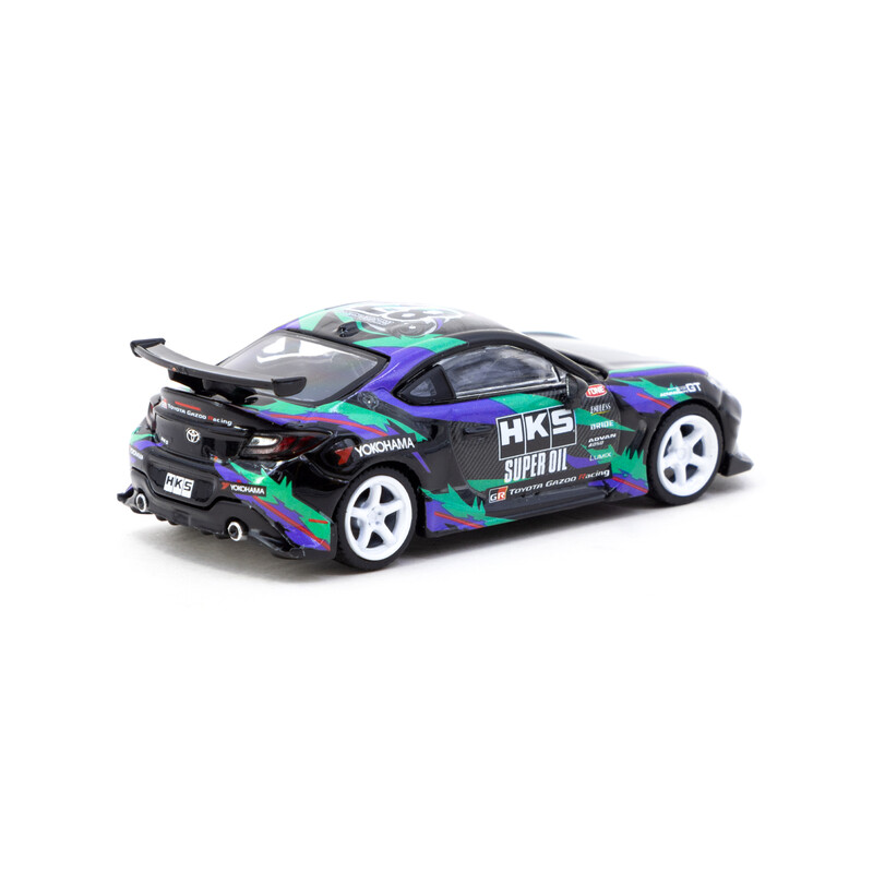 Tarmac Works 1/64 - HKS Toyota GR86 | Noir