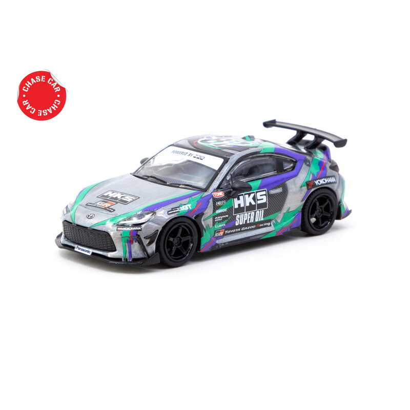Tarmac Works 1/64 - HKS Toyota GR86 | Noir
