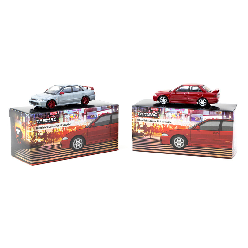 Tarmac Works 1/64 - Mitsubishi Lancer GSR Evolution | Rouge