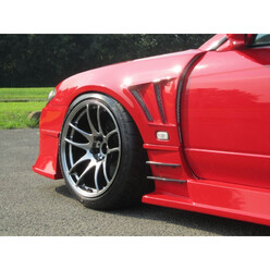 Ailes Avant GT +50 mm Car Modify Wonder Glare pour Nissan Silvia S15