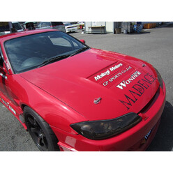 Capot Triple Duct Car Modify Wonder Glare pour Nissan Silvia S15