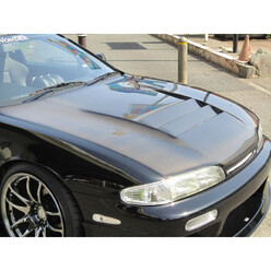 Capot Triple Duct Car Modify Wonder Glare pour Nissan 200SX S14