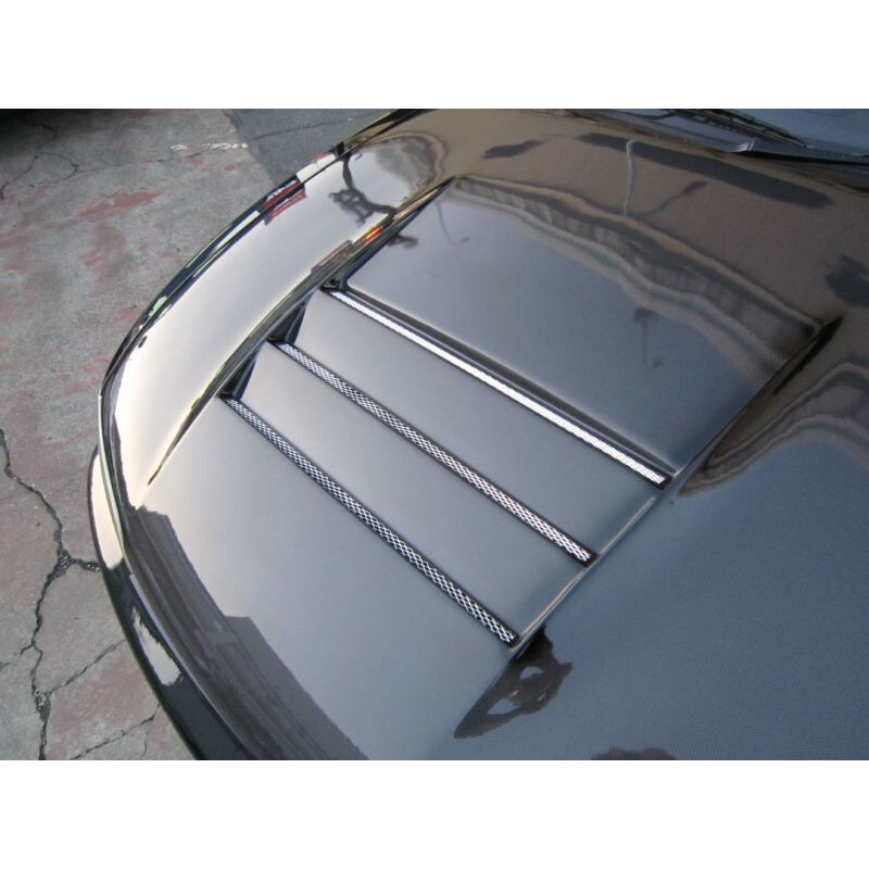 Capot Triple Duct Carbone Car Modify Wonder Glare pour Nissan 200SX S14
