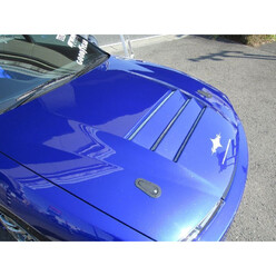 Capot Triple Duct Carbone Car Modify Wonder Glare pour Nissan 200SX S14A