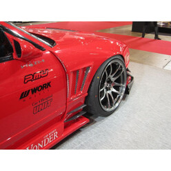 Ailes Avant GT +50 mm Car Modify Wonder Glare pour Nissan 200SX S13