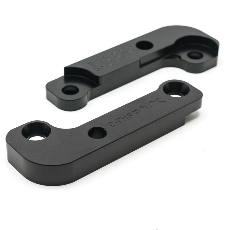 Cales de Braquage DriftMax Grand Angle +30% pour BMW E46 non-M