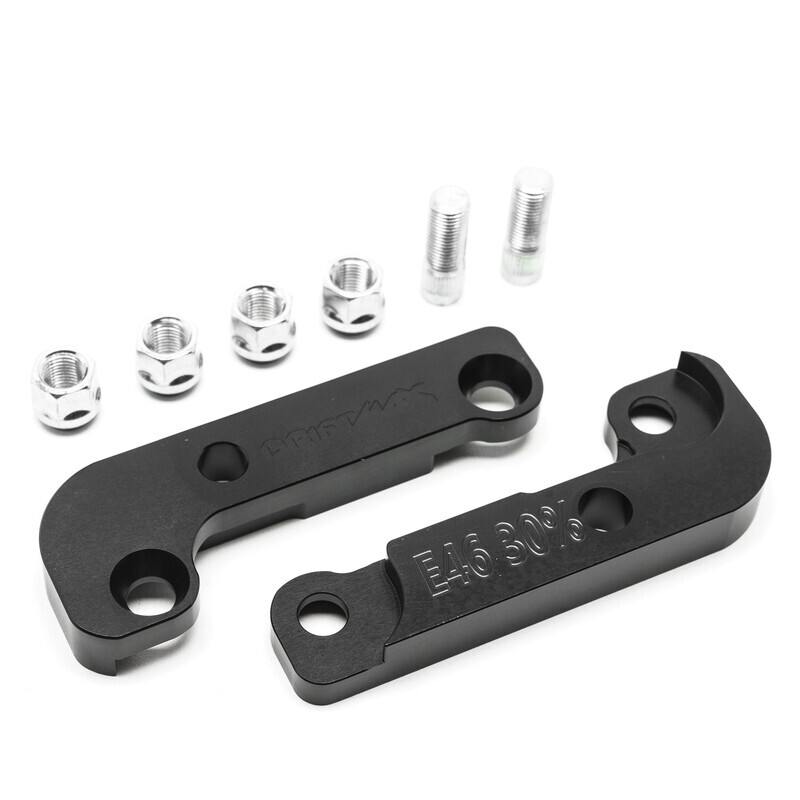 Cales de Braquage DriftMax Grand Angle +30% pour BMW E46 non-M