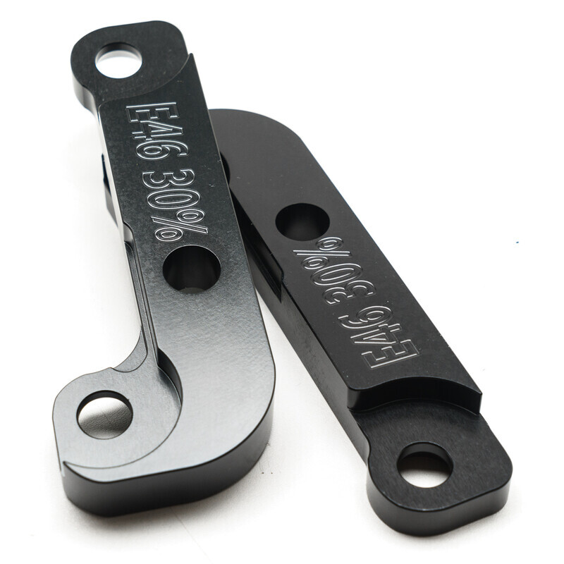 Cales de Braquage DriftMax Grand Angle +30% pour BMW E46 non-M