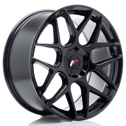 Japan Racing JR-18 19x8.5" (5 trous - sur mesure) ET20-45, Noir Brillant