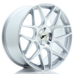 Japan Racing JR-18 19x8.5" (5 trous - sur mesure) ET20-45, Gris Argenté