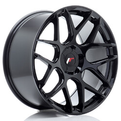 Japan Racing JR-18 Extreme Concave 19x9.5" (5 trous - sur mesure) ET20-42, Noir Brillant