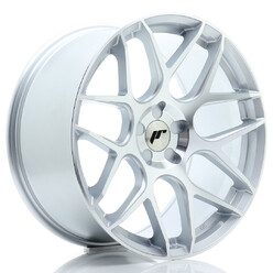 Japan Racing JR-18 Extreme Concave 19x9.5" (5 trous - sur mesure) ET20-42, Gris Argenté