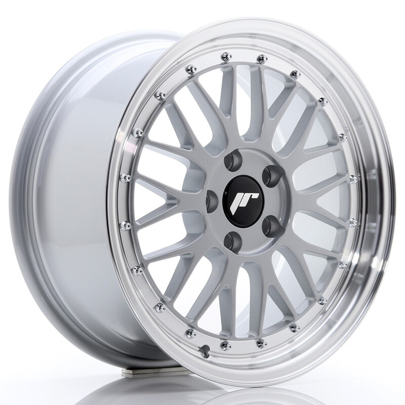 Japan Racing JR-23 17x8" 5x100 ET35, Gris Argenté